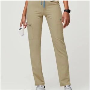 FIGS Sandstone Yola Tall Skinny Scrub Pant XXS Tall